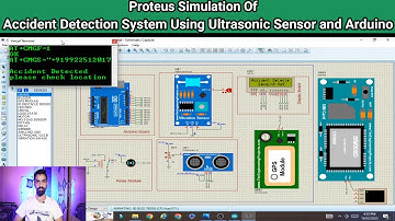Car accident Detection Arduino | accident detection and messaging system using Ultrasonic Sensor