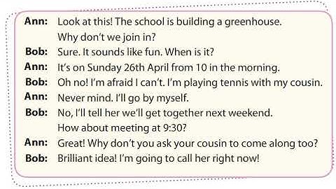 Ann and Bob (Dialogue) Excel 7 Module 4