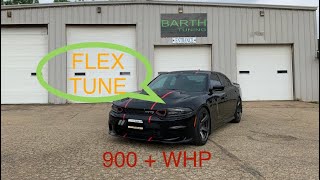 Building a 900 + WHP Dodge Charger Hellcat, Barth Tuning and Flex Fuel tuning. E85 and Ignite E90.