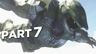 HALO INFINITE Campaign Walkthrough Gameplay Part 7 - FREEFALL (FULL GAME)