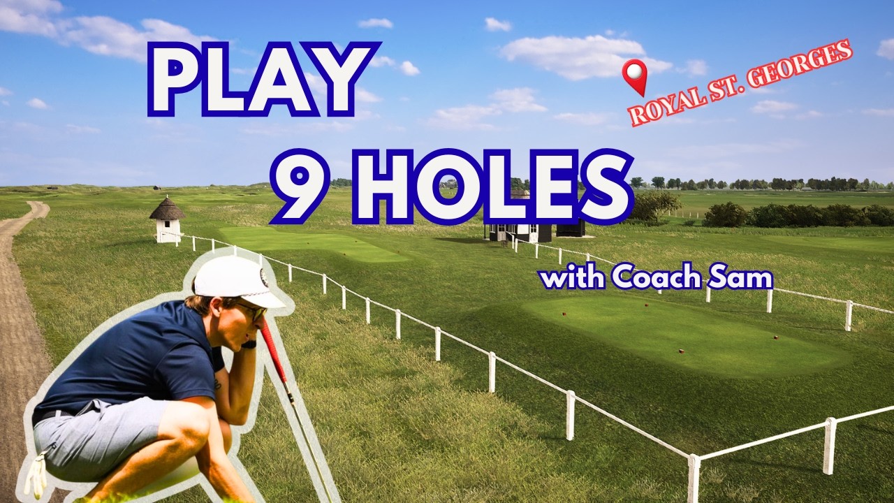 I Played the Back Nine of Royal St. George's on Trackman!