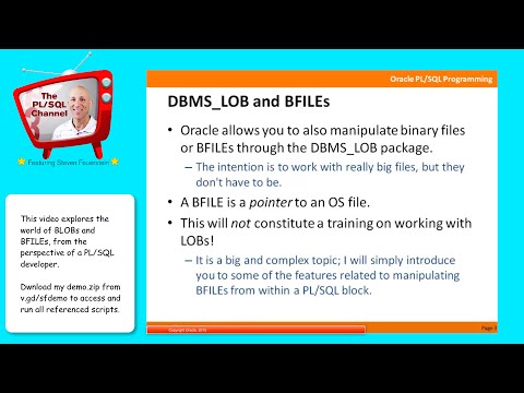 วีดีโอ: ฉันจะแสดงข้อมูล BLOB ใน SQL Developer ได้อย่างไร