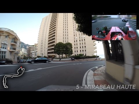 Lap of the Formula 1 Circuit in Monaco during a non-race day