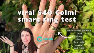 I tested a viral $40 smart ring!! (temperature, activity, ovulation, and more)