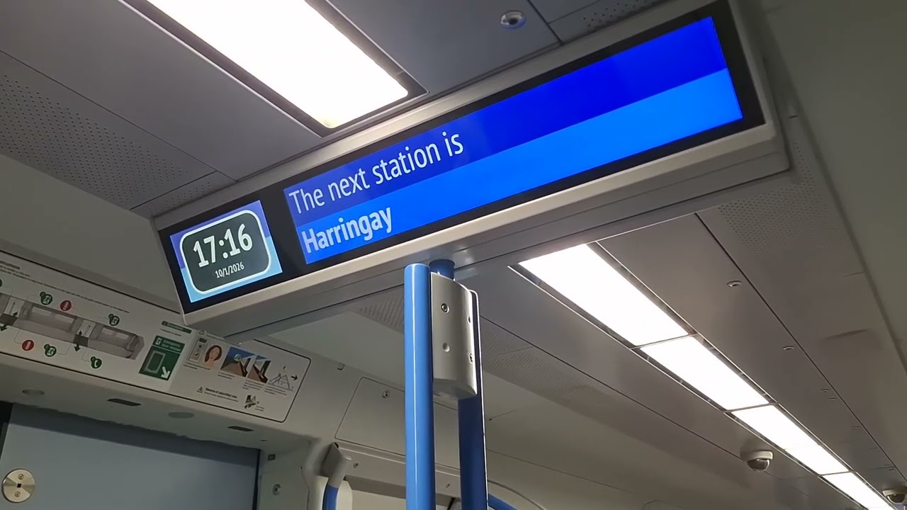 Great Northern 717 013 Julie Berry: We Will Shortly Be Arriving At Harringay 