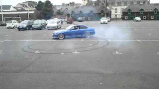bmw m3 e36 3.2l estoril drift donut's