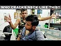 New technique Neck crack | Hair crack | Indian Head and body relaxation Massage | ASMR