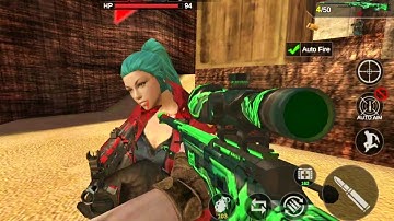 Encounter Strike Real Commando Secret Mission 2021 - Android Gameplay Walkthrough | Part 22