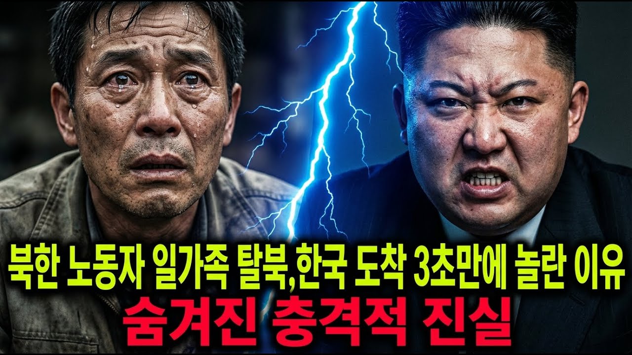한국에 도착한 순간, 모든 것이 무너졌다… 북한 노동자 가족의 선택
