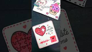 Easy Homemade Puzzle Card for Someone Special in 1 minute #shorts #trending #viral #short #reels