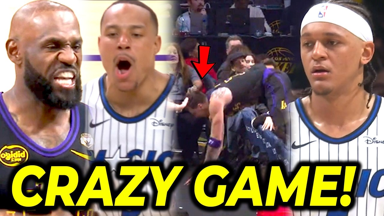 WILD GAME! Bastusan ang nangyari LeBron vs Desmond! | Tumalon sa first row si Luka!