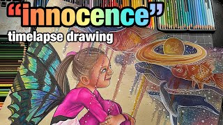 “Innocence” Timelapse Drawing - isabella.drawsss