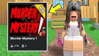 I Found THE FIRST Murder Mystery GAME...