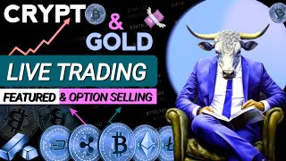 LIVE CRYPTO &amp; FOREX TRADING 08 OCT 📊. BTC, GOLD TRADING. #trading #crypto  #gotrading #stockmarket
