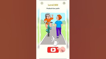 DOP 2 Delete One Part Gameplay Level 206 Pedestrian Path