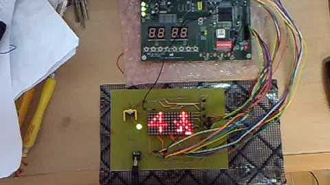 FPGA做出的簡單小綠人