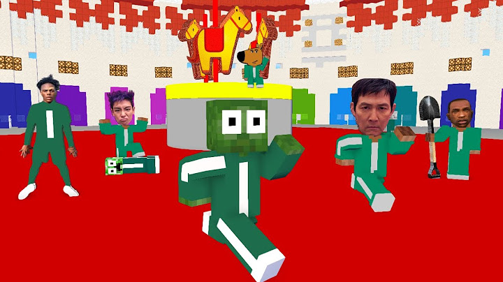 Squid Game Mingle in Season 2 - Maizen Minecraft Animation