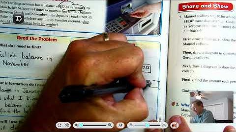 5th grade GO Math: Lesson 4.5 Problem Solving-Multiply Money pages 183-186