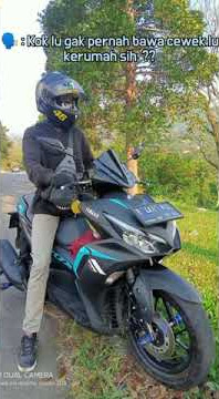 Story Wa Aerox - Kok Lu Gak Pernah Bawa Cewek Kerumah Sih (?)