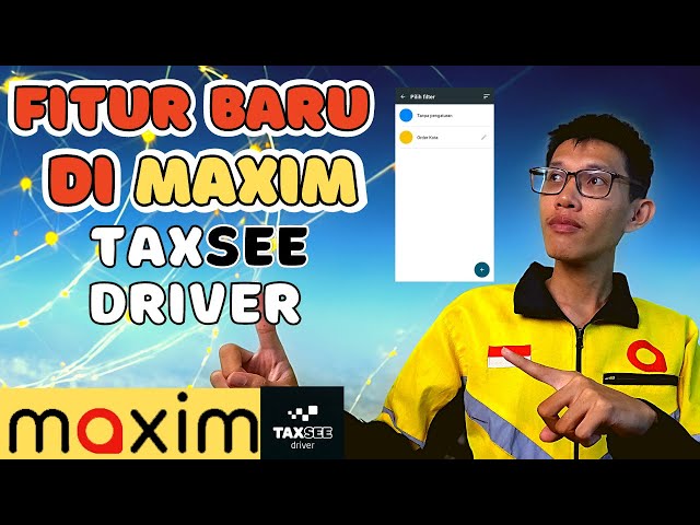 Cobain Fitur AUTO Baru Maxim Taxsee Driver, Orderan Searah Maxim Taxsee Driver class=