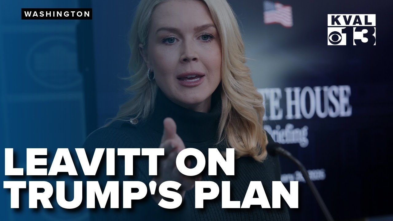 Leavitt outlines Trump's plan to end chaos, deport undocumented immigrants in Minnesota