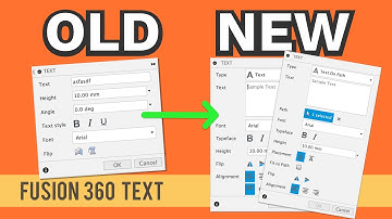 Fusion 360 Text on Path and Text Alignment