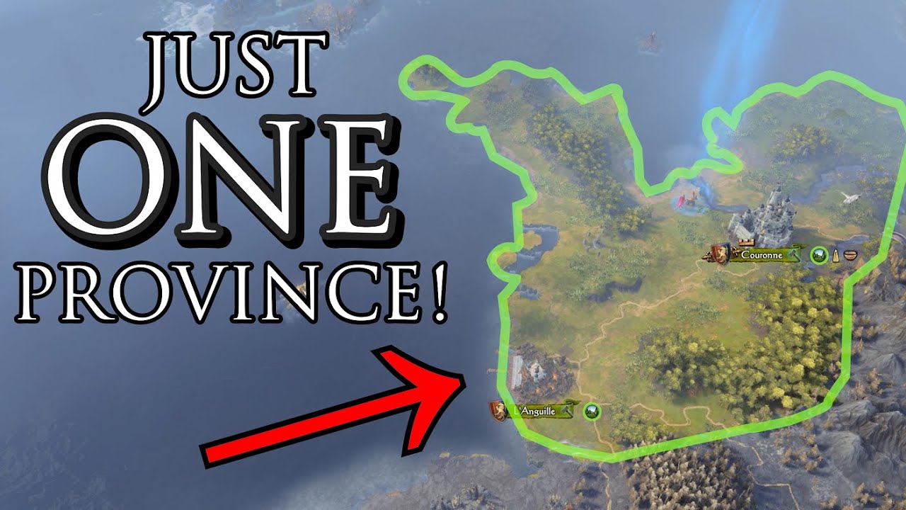 Can you survive a campaign with ONLY ONE province in Warhammer 3!?!?