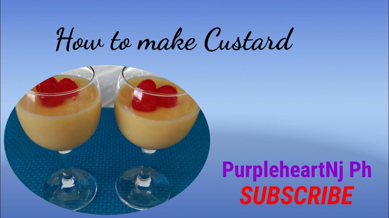 How to make Custard using custard powder / Custard Recipe YouTube How to make Custard using custard powder / Custard Recipe YouTube
