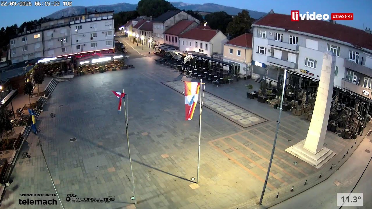 🏙️ LIVNO - TRG KRALJA TOMISLAVA