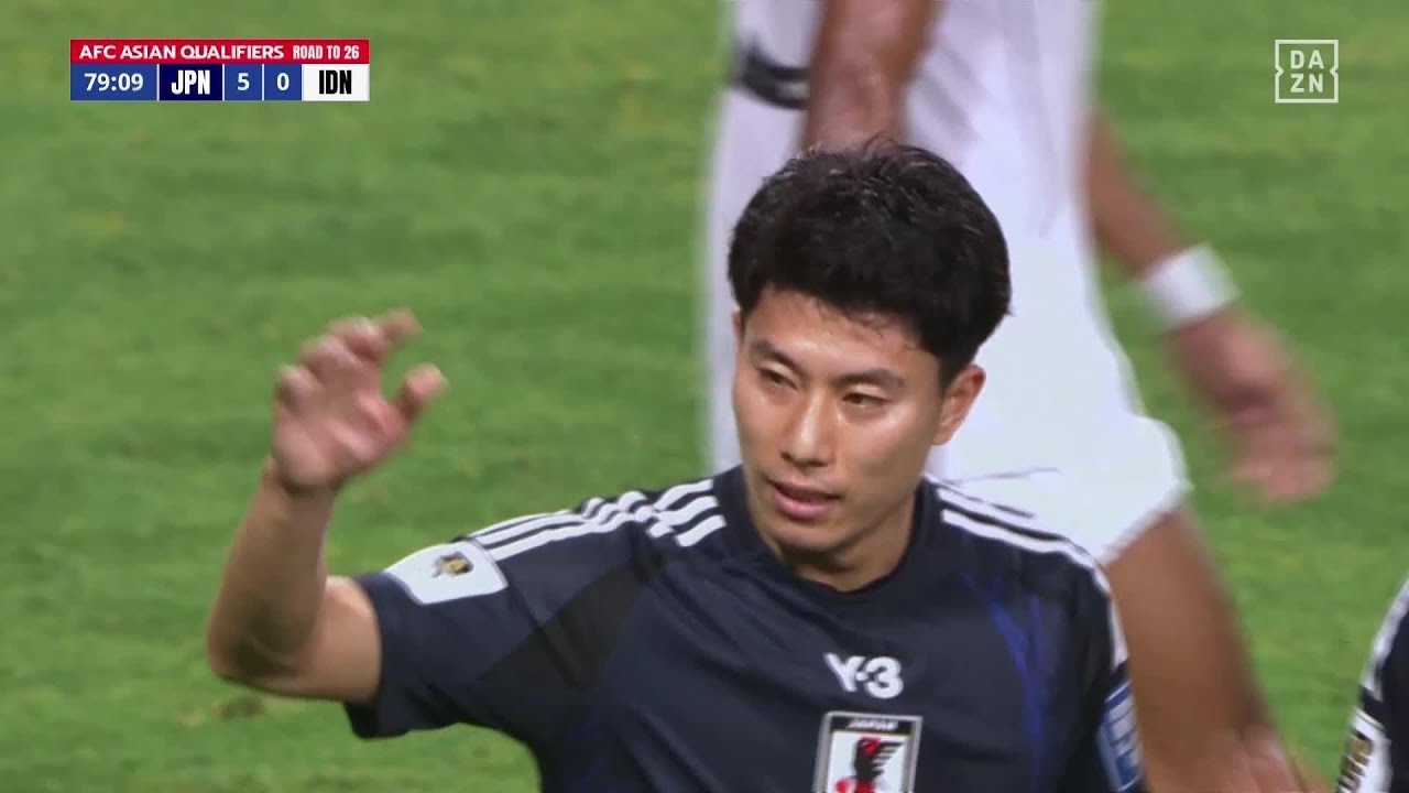 速報】日本の最終予選30ゴール目は細谷真大！俵積田晃太のドリブル突破