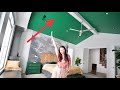 I Painted the Ceiling in my Bedroom Green and I love It! Owner Suite Makeover