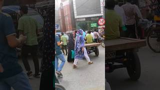 Beautiful Sweet Aunty Walking