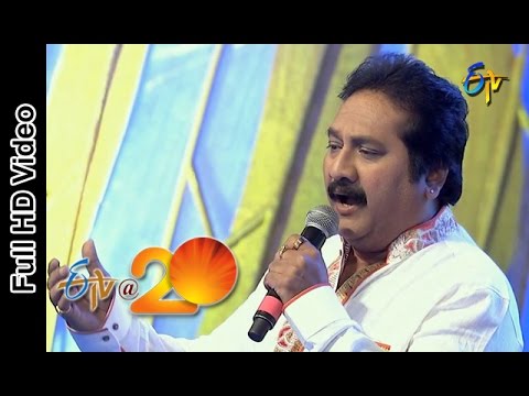 Mano Performance   Janani Janmabhoomischa Song  in Viajaywada ETV  20 Celebrations