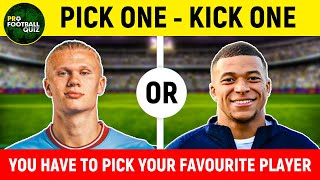 🐐 PICK ONE, KICK ONE 🐐Who’s Your Favorite Player? Football Quiz 2022-2023 - Pro Football Quiz screenshot 5