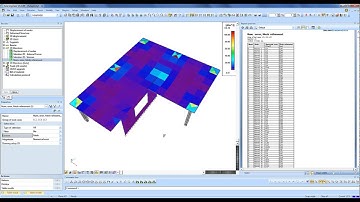 Automatic mesh refinement in SCIA Engineer 16