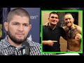 Khabib reflects on his relationship with Conor McGregor