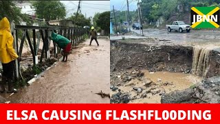 Tropical Storm Elsa Lashes Jamaica Causing Widespread Flooding/JBNN