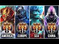 TOP-1 MMR Rank of all regions - BEST Players in Dota 2 (NEW 7.28 Patch)