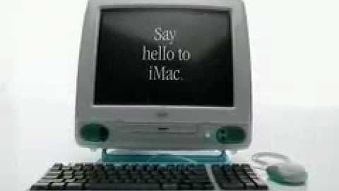 Apple - Say Hello to iMac (1998)