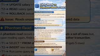 👉 “Confused between Dirty Read &amp; Phantom Read?”like and share