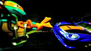 MICHAELANGELO VS CAR | Lego TMNT stop motion