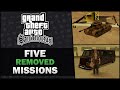 GTA San Andreas - Five Cut Missions - Feat. SWEGTA [Beta Analysis]