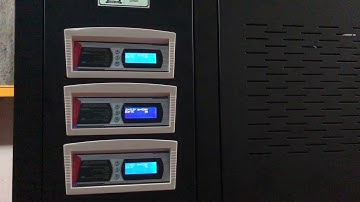 Germarel 2000kVA Static Voltage Stabilizer- How to Start the machine