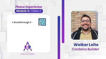Module 4 episode 7 Plutus experience Cardano blockchain utxo transaction biulder smartcontract