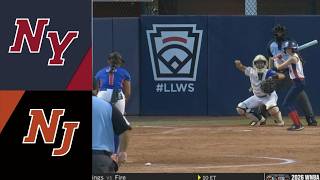 NEW YORK Vs. NEW JERSEY | July, 22 | ELIMINATION GAME | Little League Softball 2026 screenshot 3