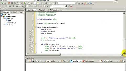 C++ Programming #56 Calculating Volume and Surface of Sphere