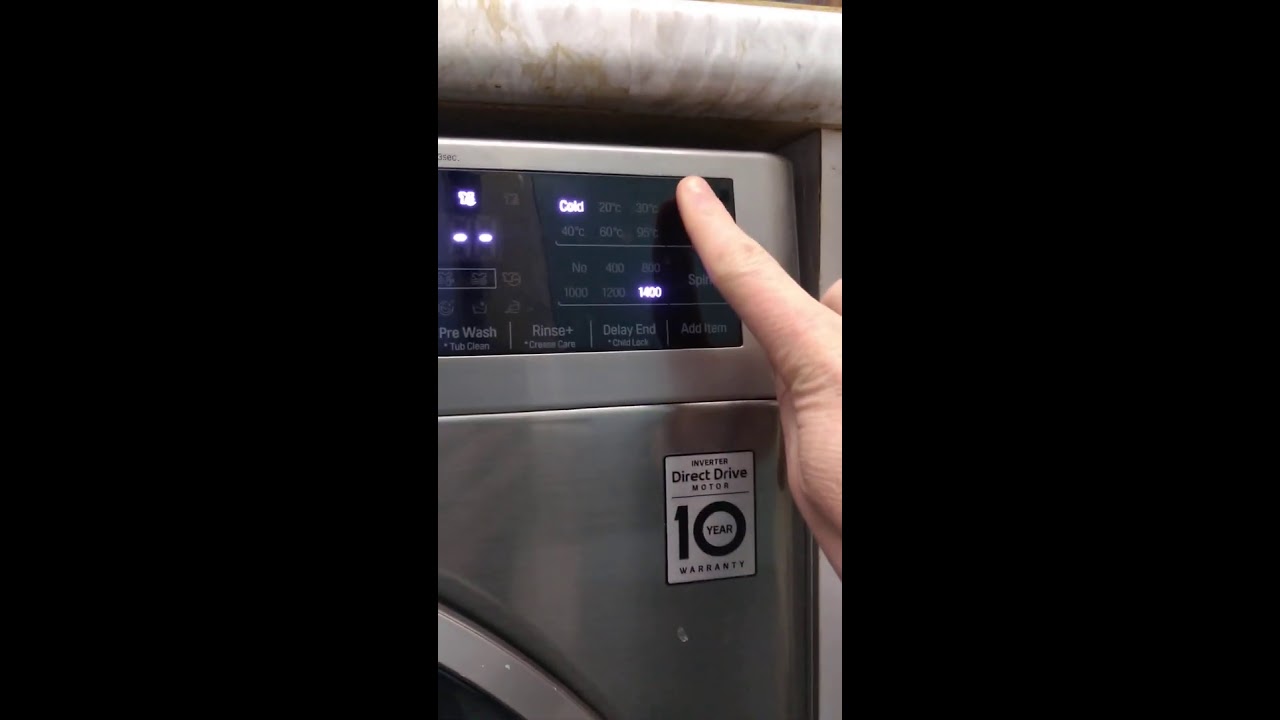 LG Washer Dryer Combo: Cd Code Explained #shorts - YouTube