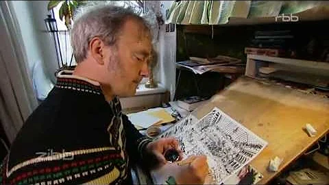 Comiczeichner Michael Schrter - Berlin