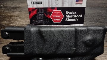 Clip & Carry Kydex Sheath Gerber MP600 Initial Review