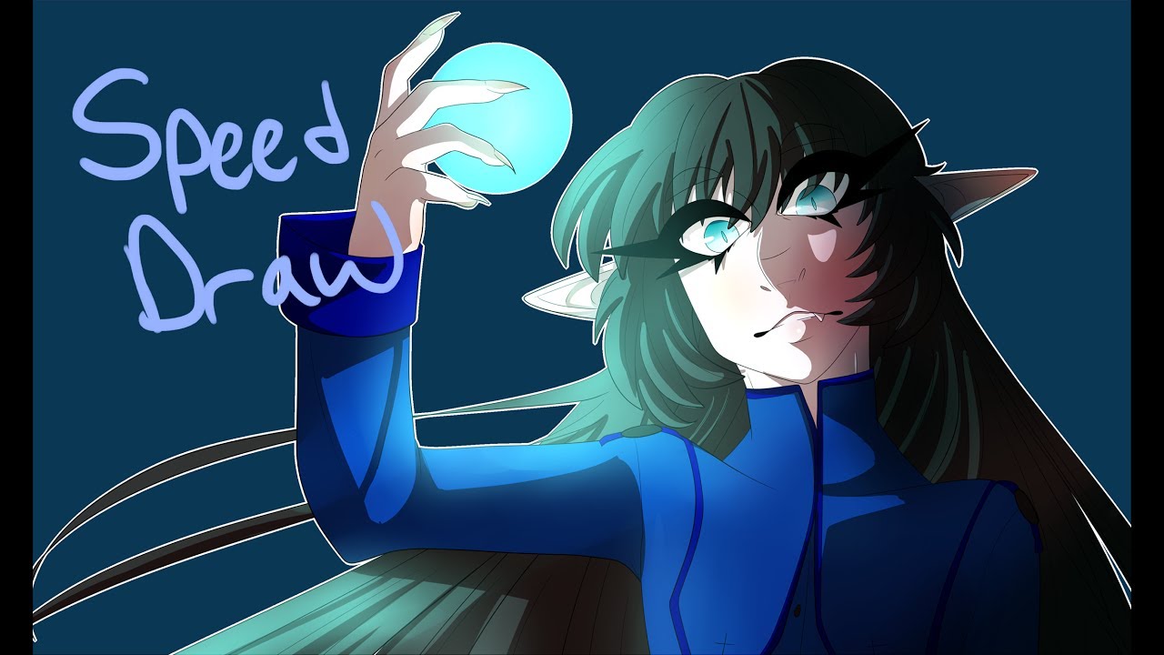 Speed Draw Deep Blue (Tokyo Mew Mew) YouTube